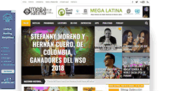 Desktop Screenshot of megalatina.fm